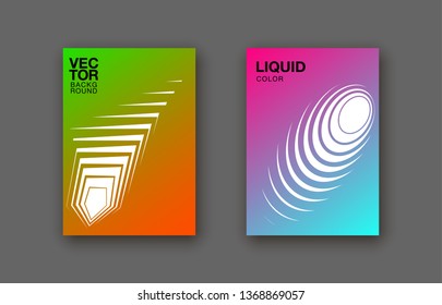 geometric colorful abstract shapes set badges background for banner web, app, poster. Trendy minimal modern design isolated white background. Abstract geometric shapes, lines patterns composition set.
