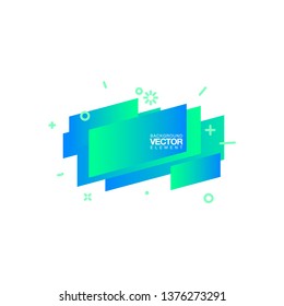 geometric colorful abstract shapes set badges background for banner web, app, poster. Trendy minimal modern design isolated white background. Abstract geometric shapes, lines patterns composition set.