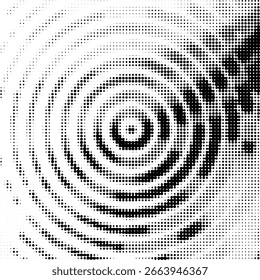 Fondo colorido geométrico. Patrón de ilustración de semitono Abstractas. Ilustración vectorial de textura de Antiguas
