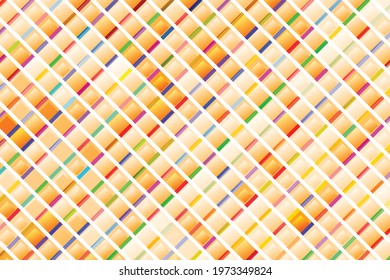 Geometric colorful background. Abstract squared pattern, colorful elements. Vector design for banners, flyers, business cards, invitations, wallpaper cover. Modern business or technology presentation.
