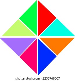 A Geometric colorful background is beatifull 