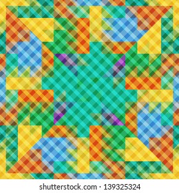 Geometric colorful background. Vector illustration EPS 10.
