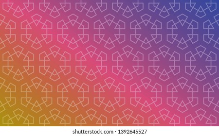 Geometric Colorful Background. For Web, Presentations And Prints. Vector Illustration.