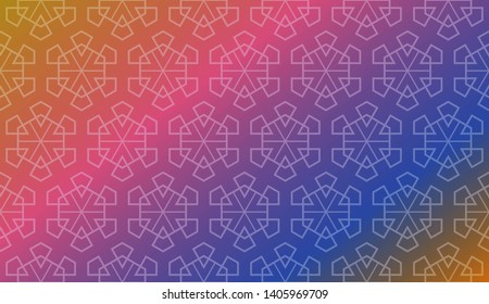 Geometric Colorful Background. For Web, Presentations And Prints. Vector Illustration.
