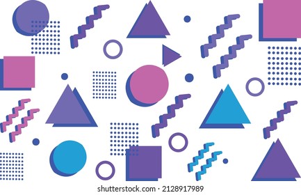 fondo decorativo geométrico colorido. decorativo abstracto geométrico colorido