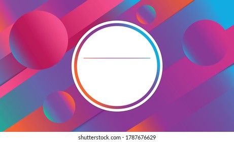  Fondo y disposición de gradientes geométricos coloridos