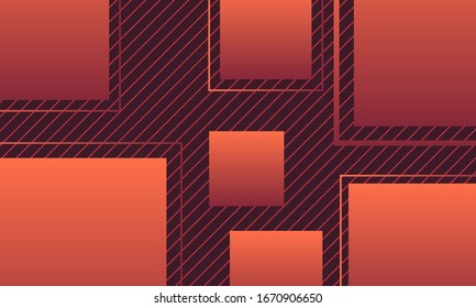 geometric colorful gradient square shape background