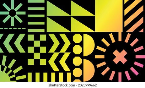 Geometrisches bunter Muster für Hintergrund