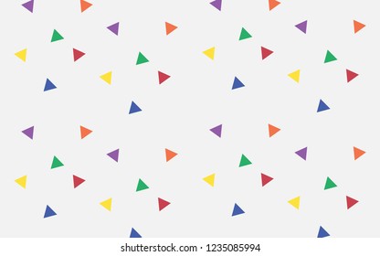 Geometric colorful pattern background. Can be used template or paper. Vector illustration.  