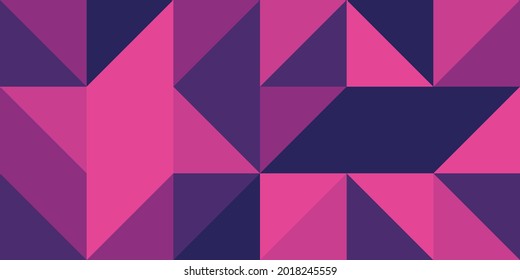 geometric colorful pattern design. seamless simple pattern with flat shapes 