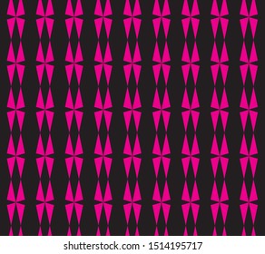 Geometric colorful pattern design for textile print and beautiful background