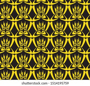 Geometric colorful pattern design for textile print and beautiful background