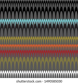 geometric colorful pattern, colorful wavy lines