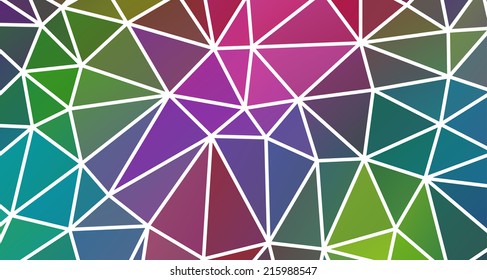 Geometric colorful polygonal background.