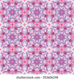 Geometric colorful seamless patterns set. Vector repeating texture, line art. Abstract background.