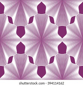 Geometric colorful stripy seamless pattern, bright vector abstract background. Graphic symmetric ornament.