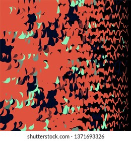 Geometric colorful vector background. Abstract halftone illustration pattern. Vintage texture