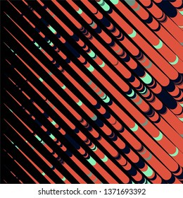 Geometric colorful vector background. Abstract halftone illustration pattern. Vintage texture