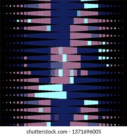 Geometric colorful vector background. Abstract halftone illustration pattern. Vintage texture