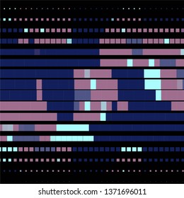 Geometric colorful vector background. Abstract halftone illustration pattern. Vintage texture
