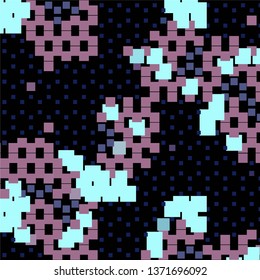 Geometric colorful vector background. Abstract halftone illustration pattern. Vintage texture