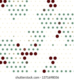 Geometric colorful vector background. Abstract halftone illustration pattern. Vintage texture