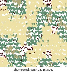 Geometric colorful vector background. Abstract halftone illustration pattern. Vintage texture