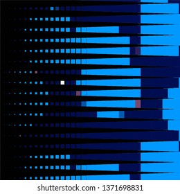 Geometric colorful vector background. Abstract halftone illustration pattern. Vintage texture