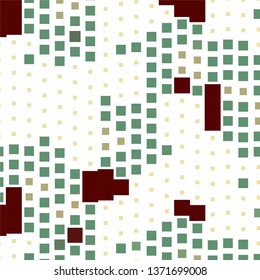 Geometric colorful vector background. Abstract halftone illustration pattern. Vintage texture