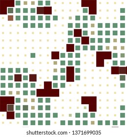 Geometric colorful vector background. Abstract halftone illustration pattern. Vintage texture
