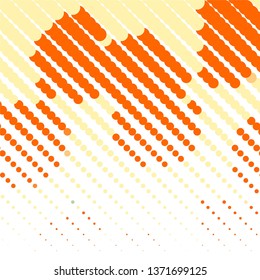 Geometric colorful vector background. Abstract halftone illustration pattern. Vintage texture