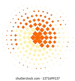 Geometric colorful vector background. Abstract halftone illustration pattern. Vintage texture
