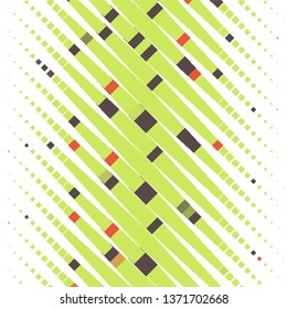 Geometric colorful vector background. Abstract halftone illustration pattern. Vintage texture