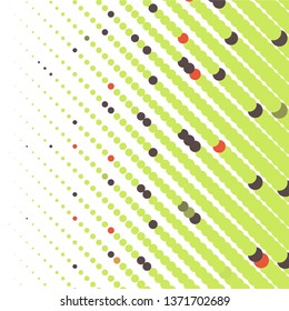 Geometric colorful vector background. Abstract halftone illustration pattern. Vintage texture
