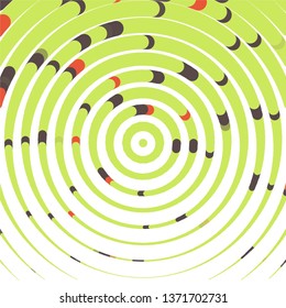 Geometric colorful vector background. Abstract halftone illustration pattern. Vintage texture