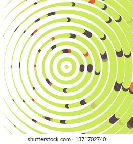 Geometric colorful vector background. Abstract halftone illustration pattern. Vintage texture