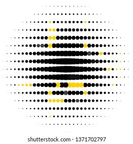 Geometric colorful vector background. Abstract halftone illustration pattern. Vintage texture