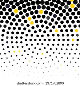 Geometric colorful vector background. Abstract halftone illustration pattern. Vintage texture