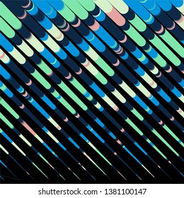 Geometric colorful vector background. Abstract halftone illustration pattern. Vintage texture