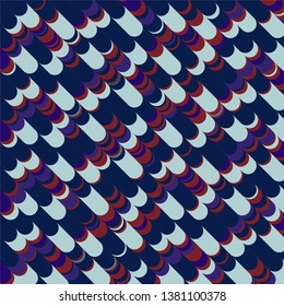 Geometric colorful vector background. Abstract halftone illustration pattern. Vintage texture