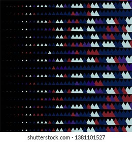 Geometric colorful vector background. Abstract halftone illustration pattern. Vintage texture