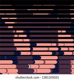 Geometric colorful vector background. Abstract halftone illustration pattern. Vintage texture