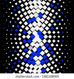 Geometric colorful vector background. Abstract halftone illustration pattern. Vintage texture