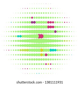 Geometric colorful vector background. Abstract halftone illustration pattern. Vintage texture