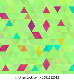 Geometric colorful vector background. Abstract halftone illustration pattern. Vintage texture