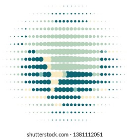 Geometric colorful vector background. Abstract halftone illustration pattern. Vintage texture