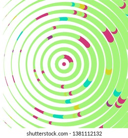Geometric colorful vector background. Abstract halftone illustration pattern. Vintage texture