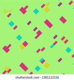 Geometric colorful vector background. Abstract halftone illustration pattern. Vintage texture