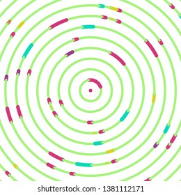Geometric colorful vector background. Abstract halftone illustration pattern. Vintage texture