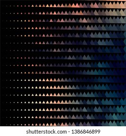 Geometric colorful vector background. Abstract halftone illustration pattern. Vintage texture